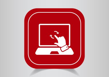 İşlem web simgeye dokunun