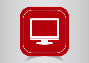 monitör web simgesi