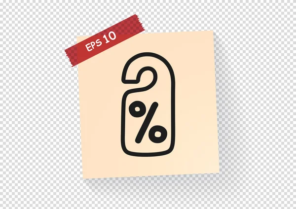 Etiqueta icono web — Vector de stock