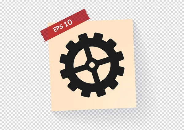 Web-pictogram configureren — Stockvector