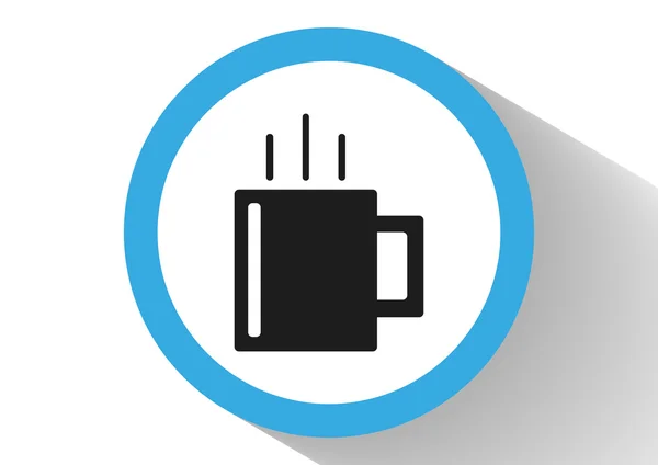 Cup of coffee icon — Stock Vector