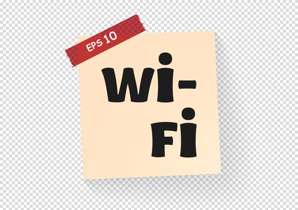 Web icon wi-fi — Stock Vector