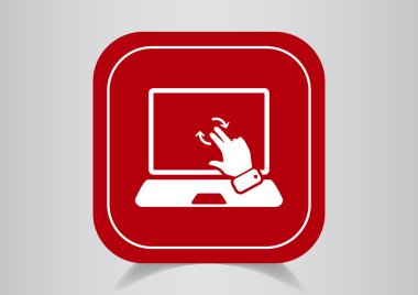 İşlem web simgeye dokunun