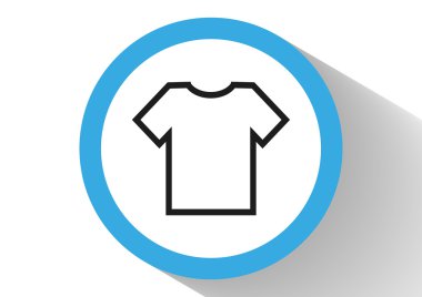 basit t-shirt simgesi