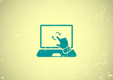 İşlem web simgeye dokunun