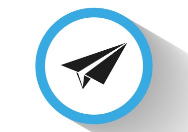 kağıt uçak simgesi