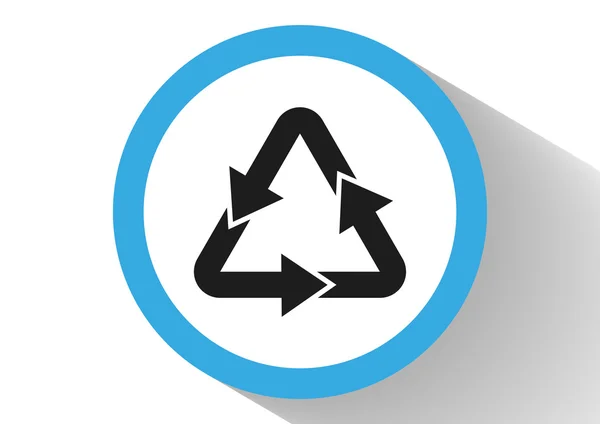 Waste processing icon — Stock Vector