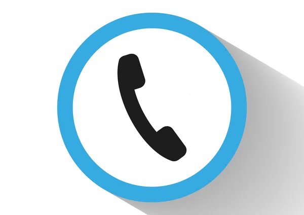 Web telefoonpictogram — Stockvector