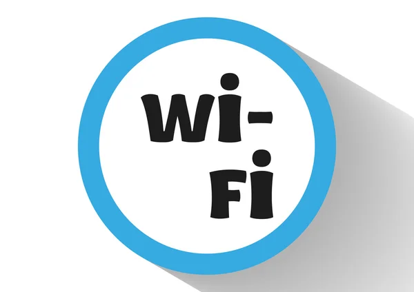 Wi-fi web pictogram — Stockvector