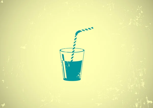 Frisdrank pictogram — Stockvector