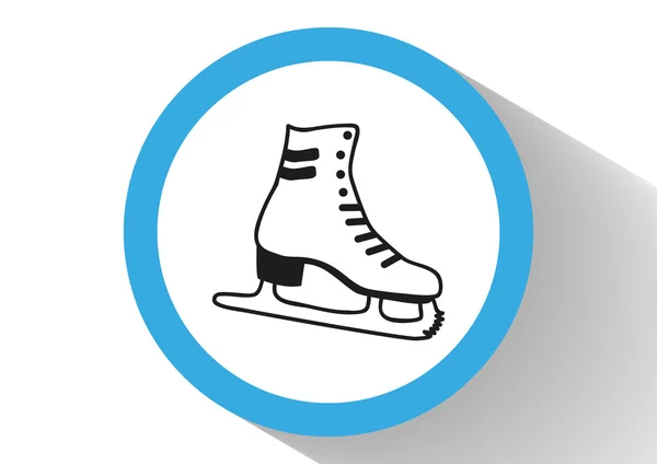 Skates web icon — Stock Vector