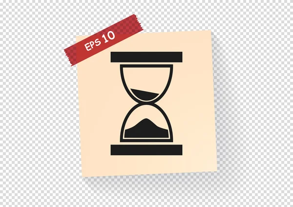 Hourglass web icon — Stock Vector