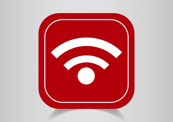 Icône Web Wi-Fi — Image vectorielle