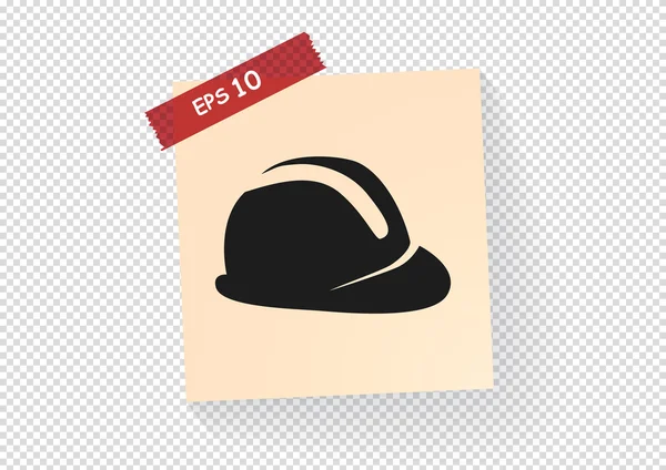 Helmet web icon — Stock Vector