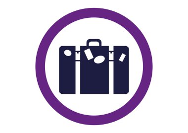 çanta turist web simgesi