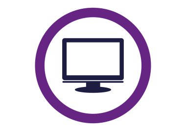 monitör web simgesi