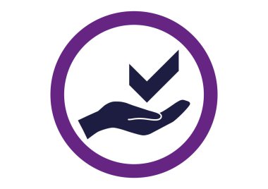 onay işareti web simgesi