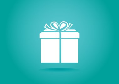 Hediye tamamen ücretsiz web simgesi