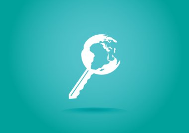 Küre anahtar simgesi