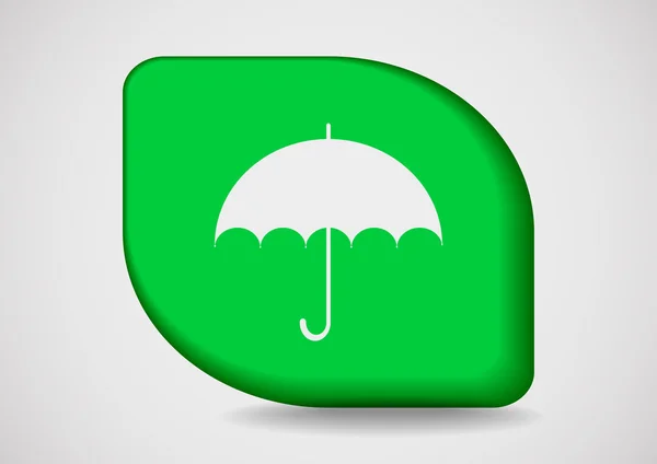 Umbrella web icon — Stock Vector