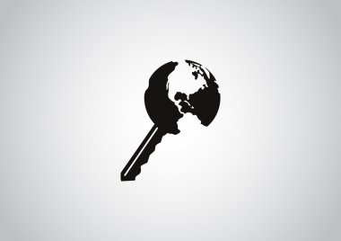 Küre anahtar simgesi