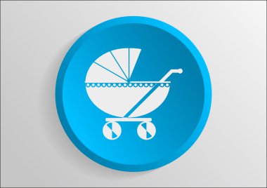 bebek arabası simgesi
