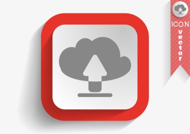 Bulut dosya web simgesi fotoğraf