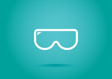 Tüplü maske web simgesi