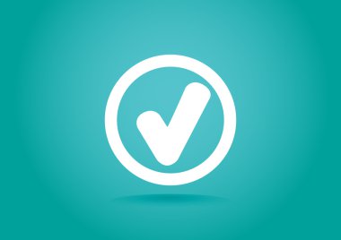 onay işareti web simgesi