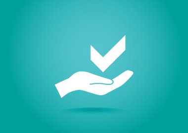 onay işareti web simgesi