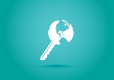 Küre anahtar simgesi