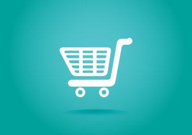 alışveriş sepeti web simgesi