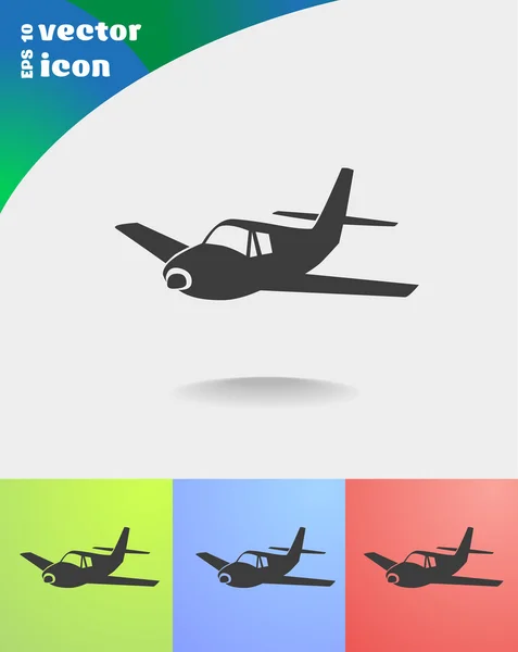 Aircraft Web icon — Stock Vector