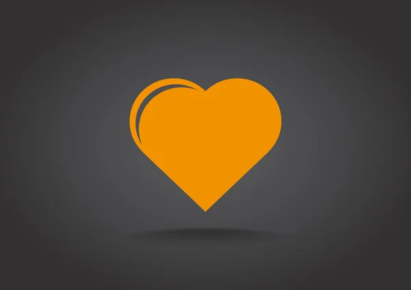 Corazón icono web — Archivo Imágenes Vectoriales