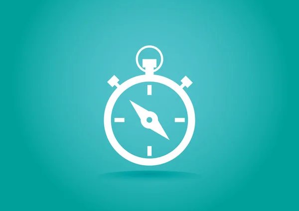 Stopwatch web pictogram — Stockvector