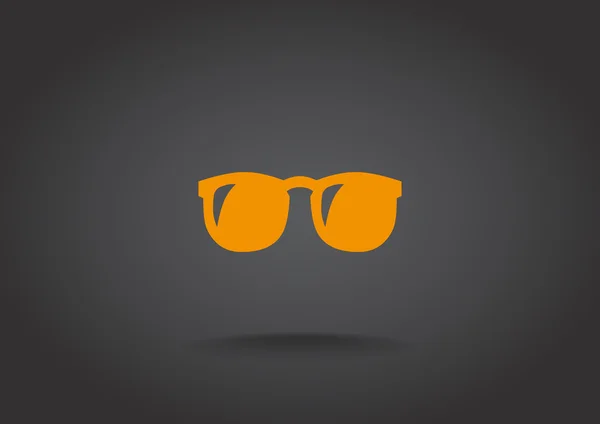 Icono web gafas — Vector de stock