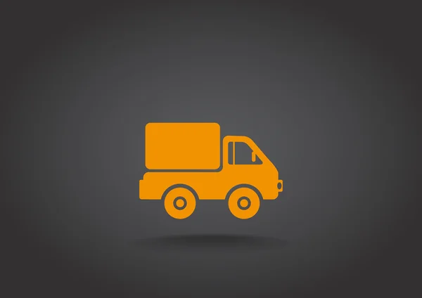 Shipping and delivery of web icon — Stock Vector