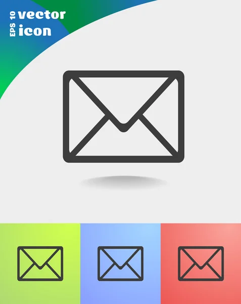 Email web icon. — Stock Vector