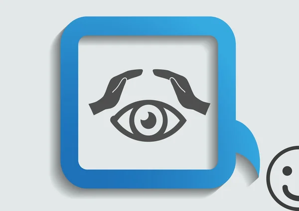 Eye web icon — Stock Vector