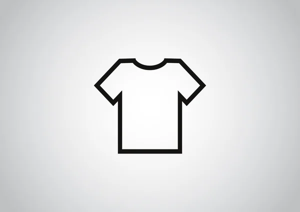 简单的 t 恤图标 — 图库矢量图片