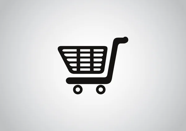 ショッピング カートの web アイコン — ストックベクタ