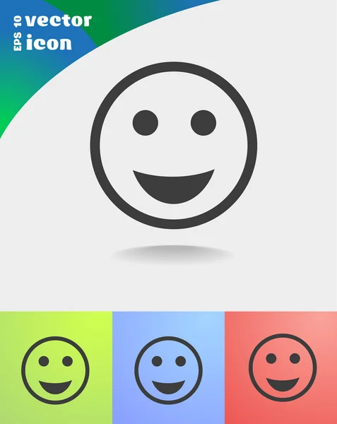 Happy Boy icône web — Image vectorielle
