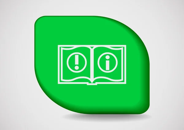 Book web icon — Stock Vector