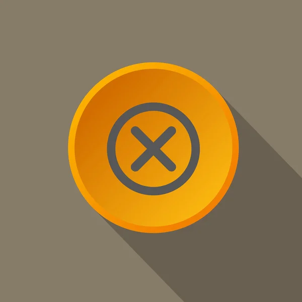 Icon off,  orange — Stock Vector