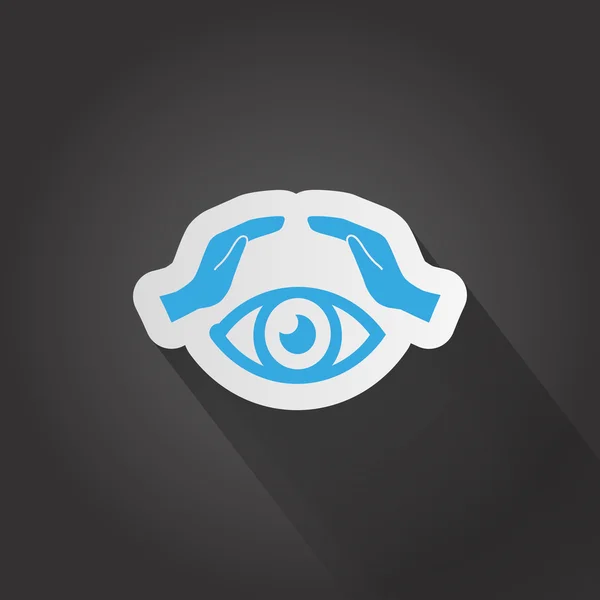 Web oogpictogram — Stockvector