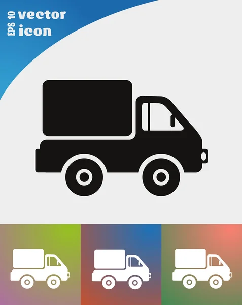 Delivery truck icon — Stock Vector