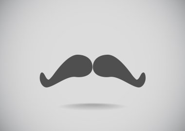 Retro bıyık web simgesi