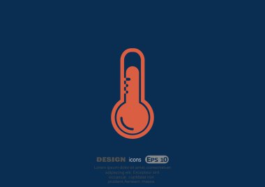 Sıcaklık web simgesi