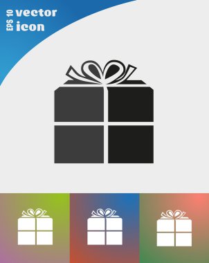 Hediye tamamen ücretsiz web simgesi