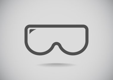 Tüplü maske web simgesi